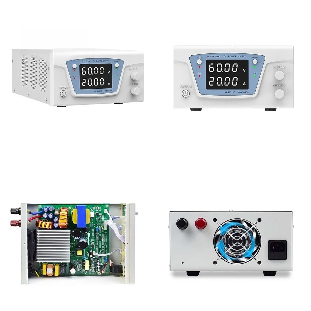 LED Dual Display DC Power Supp - High Power 60V 20A Bench Power Supply 评论和价格